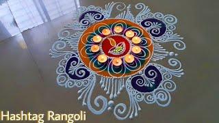 Very Attractive And beautiful Big Sanskar bharti rangoli for Diwali 2020