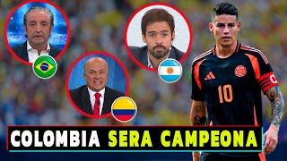 PRENSA MUNDIAL SE RINDE a LA SELECCION COLOMBIANA, SERAN CAMPEONES..!! COLOMBIA vs BRASIL