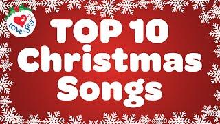 Top 10 Christmas Songs with Lyrics  Merry Christmas 2024 Playlist 