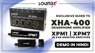 SOUNDX Personal In-Ear Monitor Amplifier Guide in Hindi