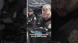 Faster Airport Travel - Global Entry | CBP