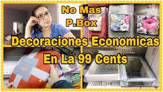 DECORACIONES ECONOMICAS EN LA 99 CENTS/VAMOS DE COMPRAS/NO MAS P.BOX