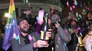 Mort de Jean-Marie le Pen: "apéro géant" place de la République à Paris | AFP Images