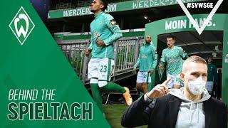 Behind the Spieltach mit Ludwig Augustinsson | SV Werder Bremen - Eintracht Frankfurt 2:1