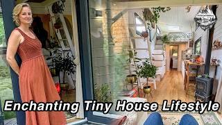 She Lives Full-Time in a Stunning Tiny House | Micro Home Tour in the Netherlands