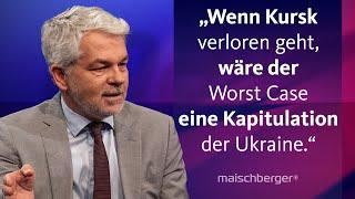 Militärexperte Carlo Masala über die Kursk-Offensive und die Lage in der Ukraine | maischberger