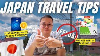 Japan Travel Tips: Sim Card, Visa, Pasmo, Tickets, Yen, & More! | Filipino Travel Vlog 2024