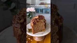 One Blender Date & Walnut Cake 