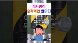 며느리의 충격적인 한마디