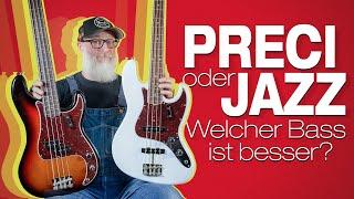 Preci und Jazz Bass im Vergleich