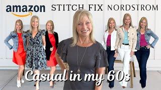 STITCH FIX, NORDSTROM & AMAZON: Keeping it Simple by adding items from my closet.