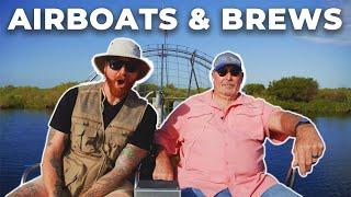 The Owner of CAMP HOLLY gives us an Airboat Tour | Melbourne, Florida (lots of gators!)