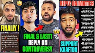 CONTROVERSY! Mamba Reply SkRossi Final reply on Full Matter Scout Support Krafton ACTIONSid Reply