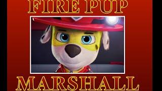 Fire pup Marshall theme