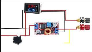 Variable Power Supply Diy Connection #variablepowersupply #connection #princeproinvention