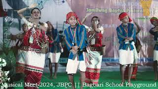 Group Dance ||Jamilwng Baptist Church || Musical Meet 2024, JBPC || Bagkami School Playground