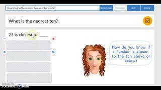3rd grade Rounding to the nearest ten