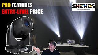 The BEST MEDIUM-SIZED MOVER? | SHEHDS Beam & Spot & Zoom 160W 3IN1 Moving Head | DJ GEAR REVIEW