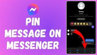 How to Pin a Message on Messenger 2024 | Message Pin on Messenger