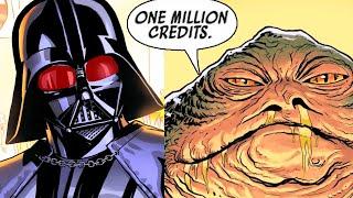 JABBA DEMANDS VADER PAY UP ONE MILLION CREDITS(CANON) - Star Wars Comics Explained