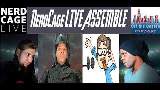 NerdCage LIVE Assemble Trailer ft Dion McGill of Off The Beaten Podcast & Voice Actor Matthew Farden