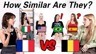 France VS Belgium l Can They Understand Each Other?? Which French is Easier to Understand??