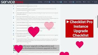 Checklist Pro - Instance Upgrade Checklist