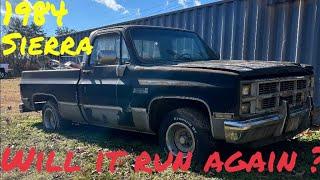 Abandoned 1984 gmc sierra c10 . Will it run again after 20 years ?