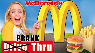 McDonald’s Drive Thru Prank! Jazzy Skye and the Fun Squad!