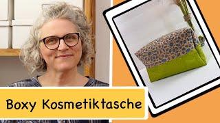 Boxy Kosmetiktasche / neue Technik / neues Modell / kostenlose Maße