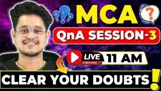 MCA Vs. BTech CSE: Which is Better in 2025MCA Live QnA Session#mca #mca2025 #mcaadmissions #live