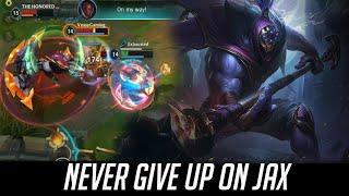 NEVER GIVE UP AS A JAX PLAYER - TILT INTO WIN