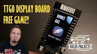 TTGO T-Display Board (ESP32) BRAKEOUT Game