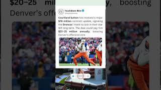 Broncos Lock In Courtland Sutton  $79M Deal Shocks NFL Fans!