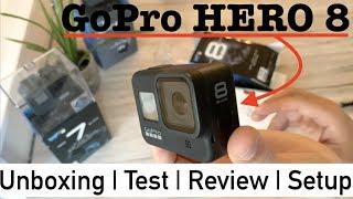 GoPro HERO 8 BLACK: Unboxing | Test | Review | Setup | Erster Eindruck (Deutsch)