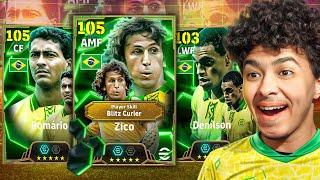 تفتيح بكج اساطير البرازيل والبحث عن زيكو البليتز كيرلر وروماريو !! eFootball 25