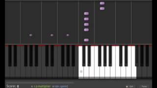 Beautiful Piano Song Synthesia - Cold by Jorge Méndez