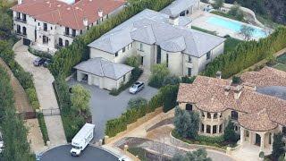 Moving Truck Spotted At Kim Kardashian And Kanye West's Bel Air Estate