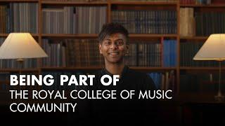 Being part of the Royal College of Music community