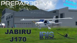 IRIS Jabiru J170 First Flight and Review | P3Dv4 | IRIS Ultralight aircraft | Super Sunday