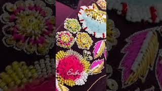 Perfect Anniversary Gift // Embrabelle export #embroidery #fashion #hand embroidery  #youtubeshort