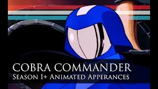 The Cobra Commander Compilation- Season 1+ G.I. Joe Appearances, Eternalclassics