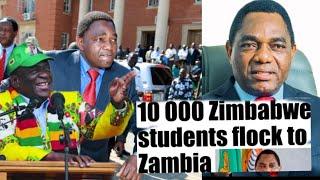 Watch:Over 10 000 Zimbabwean Student's Flock  Into Zambia