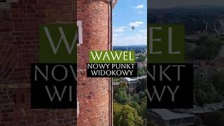 New viewpoint in Krakow on Wawel Hill. Do you know this place?