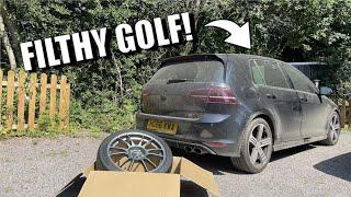 Detailing a FILTHY Golf R and Fitting Tasty Mods