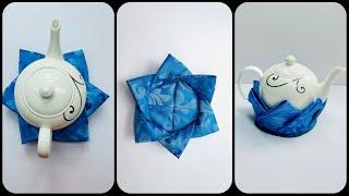 No youtuber has shown you how to sew a teapot coaster in this style yet