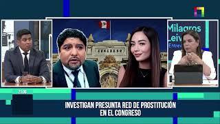 Milagros Leiva Entrevista - ENE 06 - INVESTIGAN PRESUNTA RED DE PROSTITUCIÓN EN EL CONGRESO | Willax