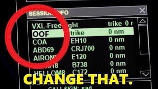 ATC gets TRIGGERED over Callsigns in Flight Simulator X (Multiplayer)