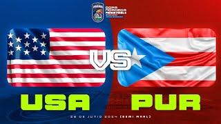 ESTADOS UNIDOS VS PUERTO RICO - COPA NORCECA PANAM FINAL SIX 2024