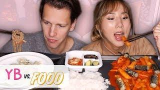 KOREAN FEAST!! · YB vs. Food